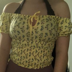 Pacsun off the shoulder top